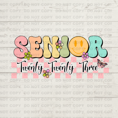 Retro Senior Smiley