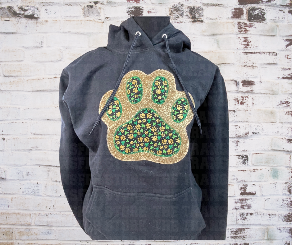 St. Patrick's Day Pet Paw