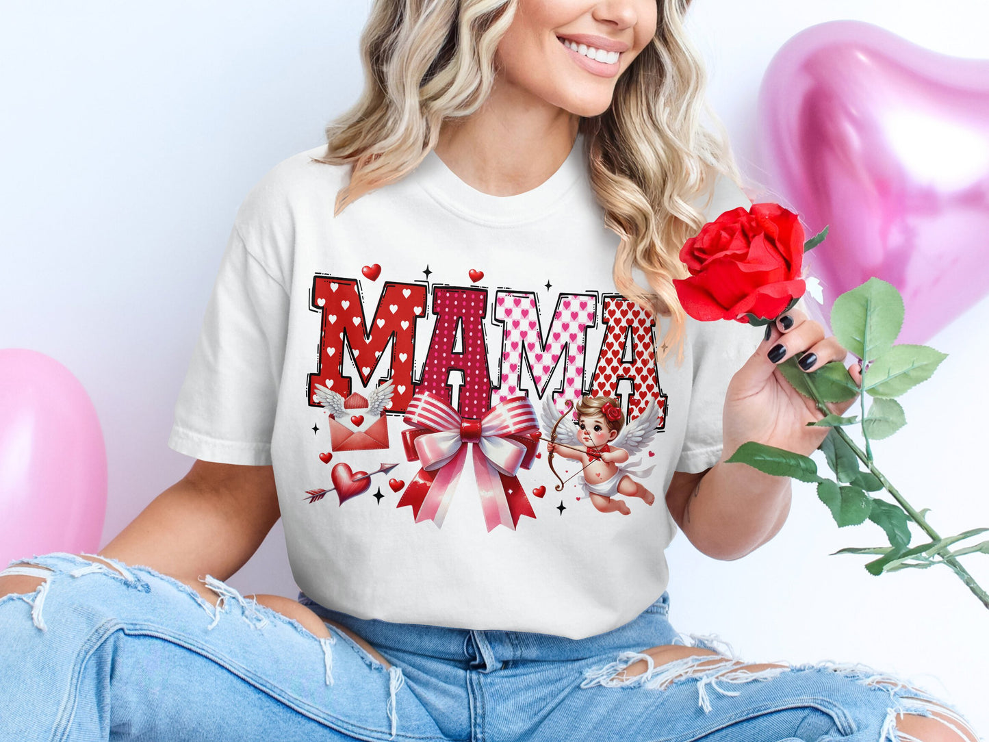 Mama Coquette Valentine Bow