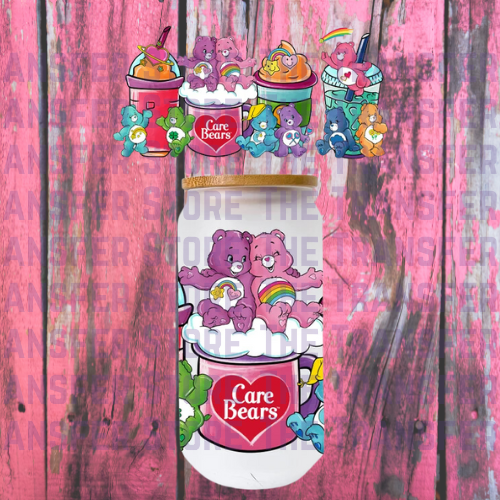 Cute Bears UV DTF Cup Wrap 16oz