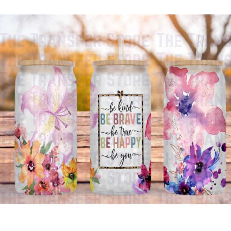 Be Kind UV DTF Cup Wrap 16oz