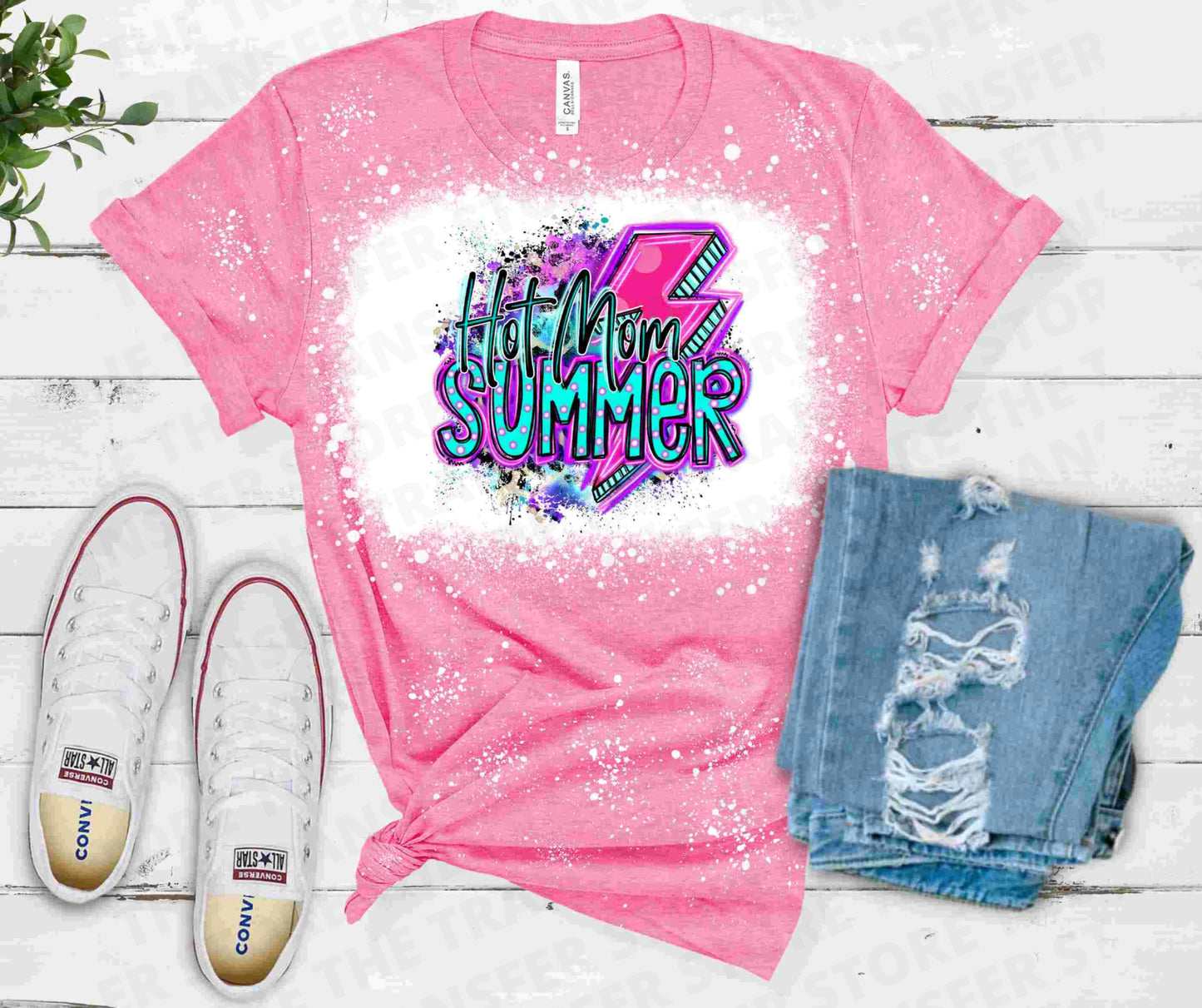 Hot Mom Summer Lightning Bolt