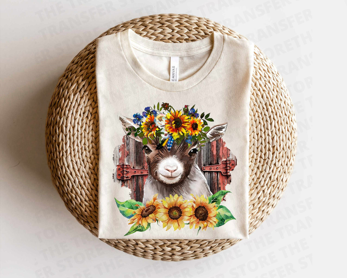 Sunflower Goat