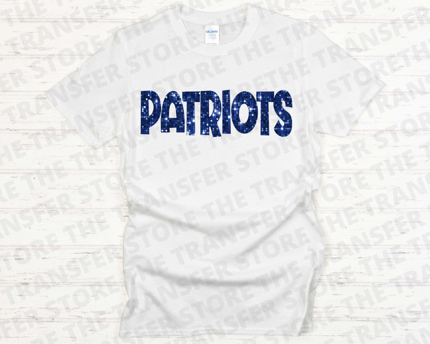 Patriots Blue Bling