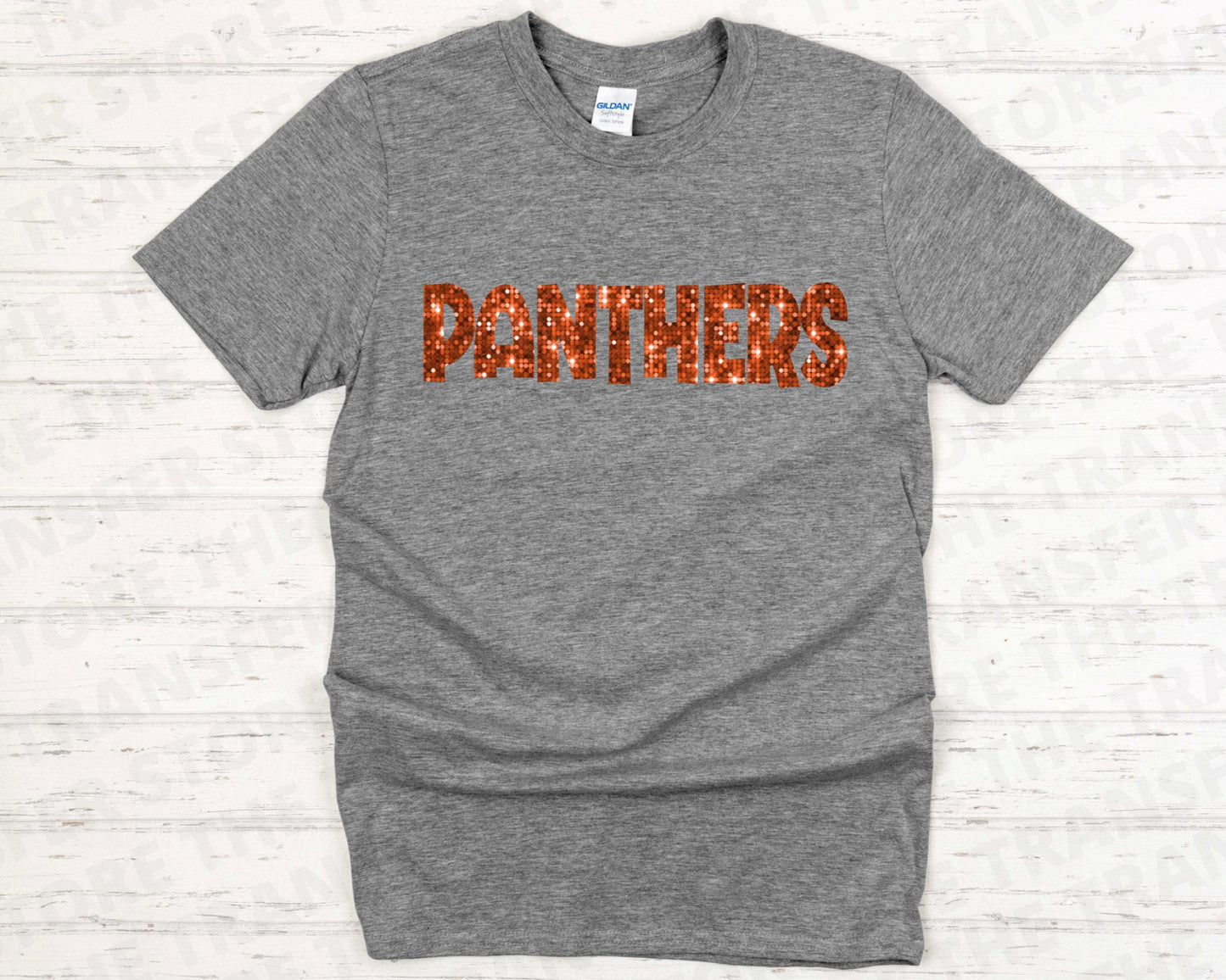 Panthers Orange Bling