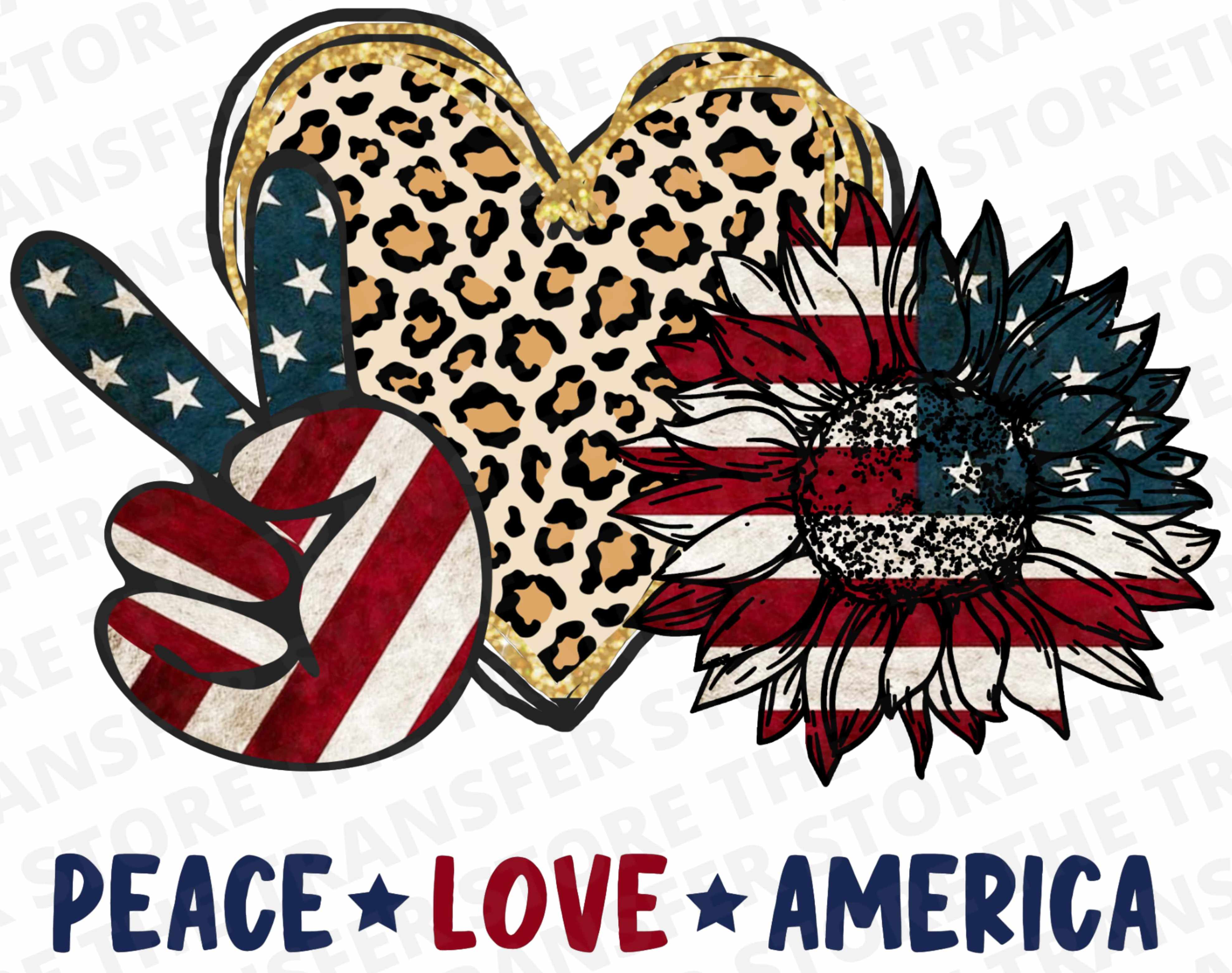 Peace Love America – The Transfer Store