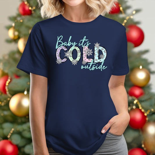 BABY ITS COLD OUTSIDE - NAVY