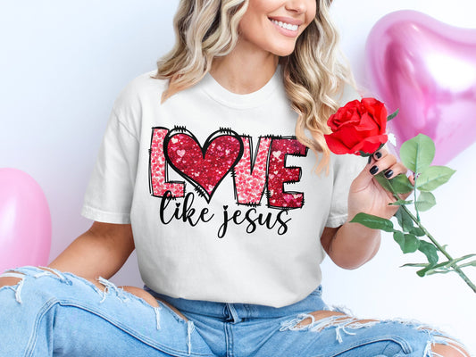 Love Like Jesus Glitter