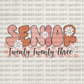 Retro Flower Senior 23