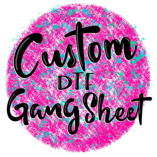 DTF Gang Sheets- ***Listing is for Pre-made, Uploads via email, and build later.***