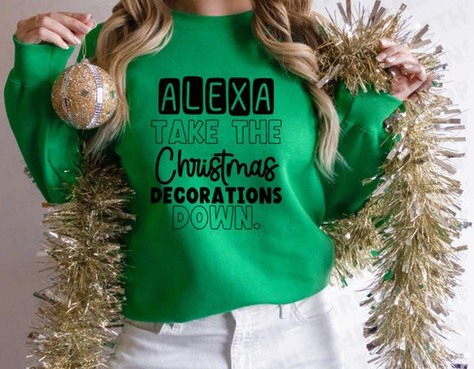 Alexa Take The Christmas Decorations Down