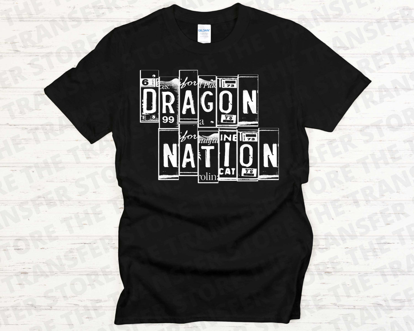 Dragon Nation License Plate