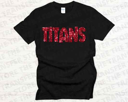 Titans Red Bling