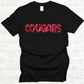 Cougars Red Bling