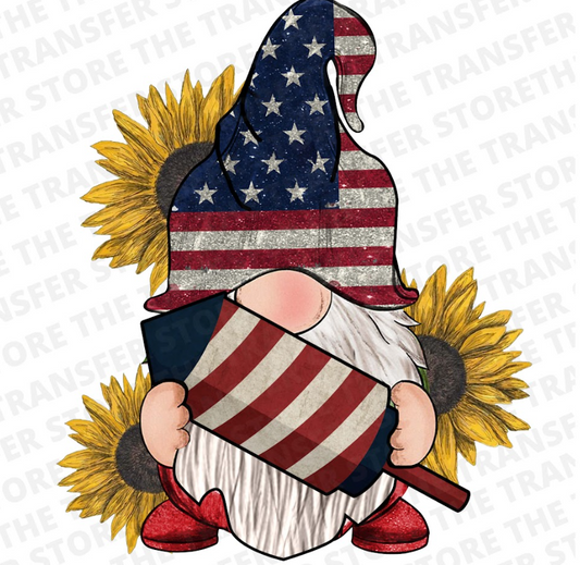 USA Firecracker Gnome