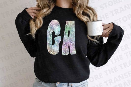 GA Holographic Bling