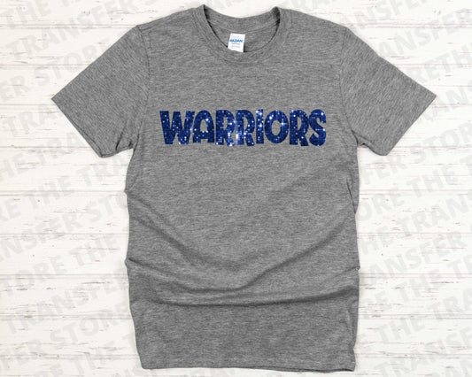 Warriors Blue Bling