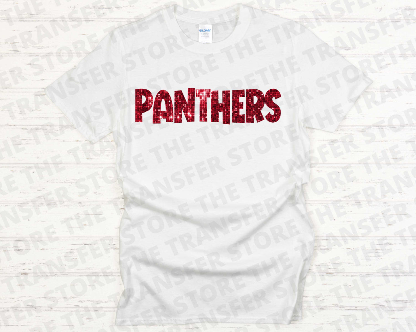 Panthers Red Bling