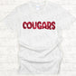 Cougars Red Bling