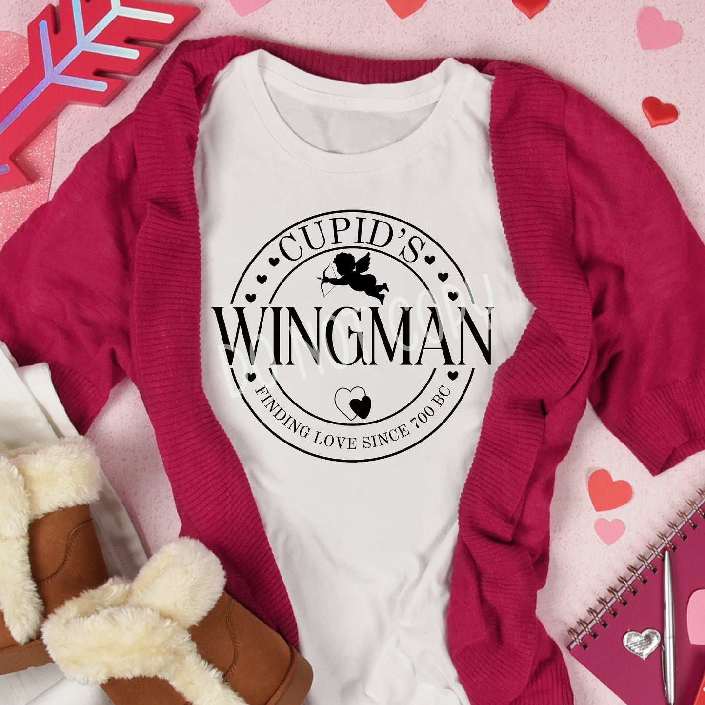 Cupid's Wingman Black