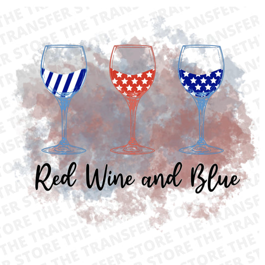 Red Wine and Blue