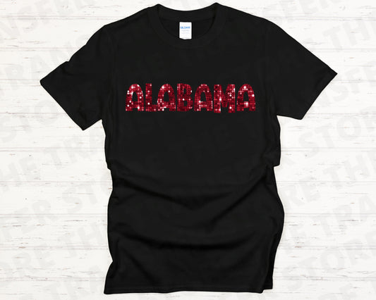 Alabama Crimson Bling