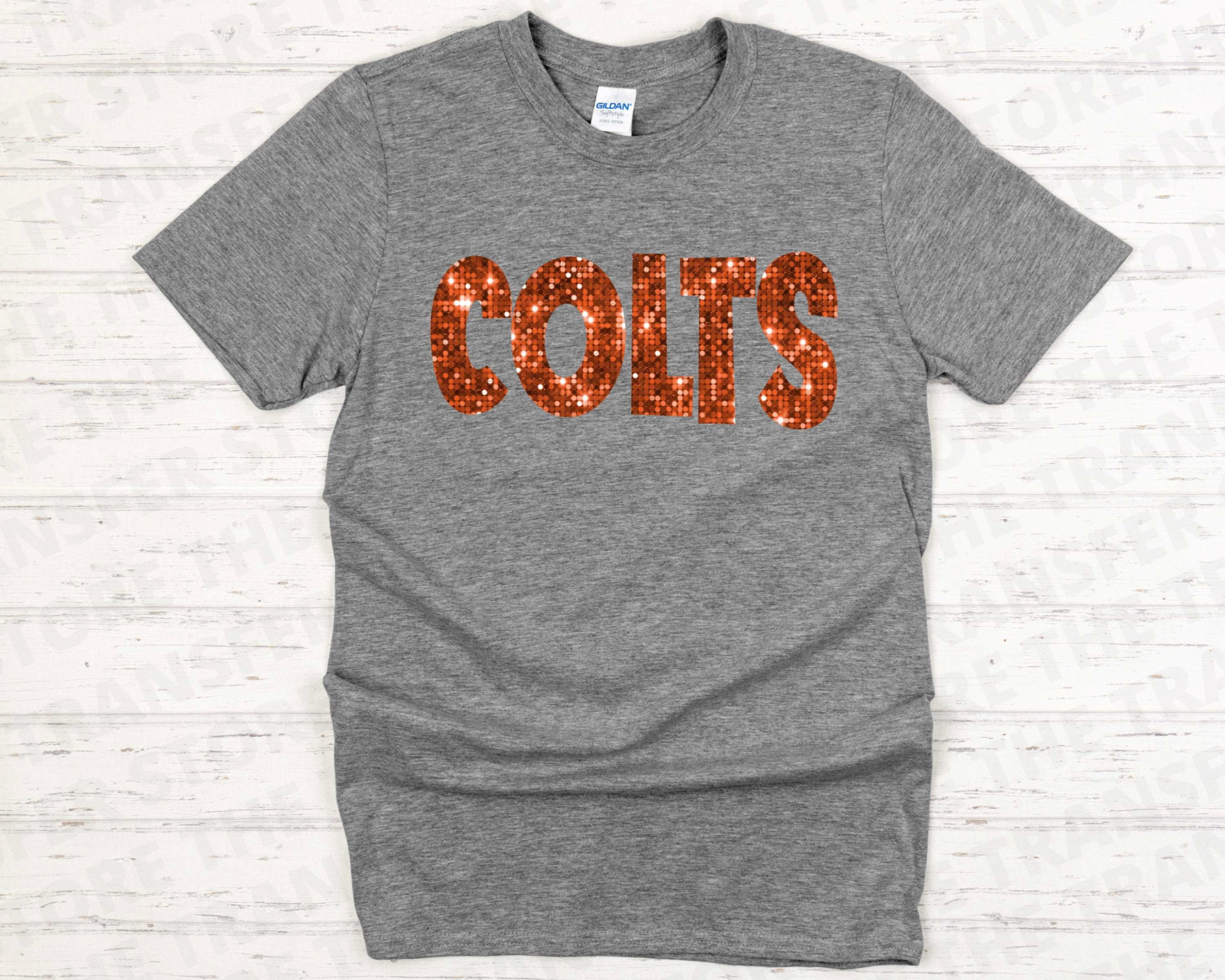 Colts bling clearance shirt